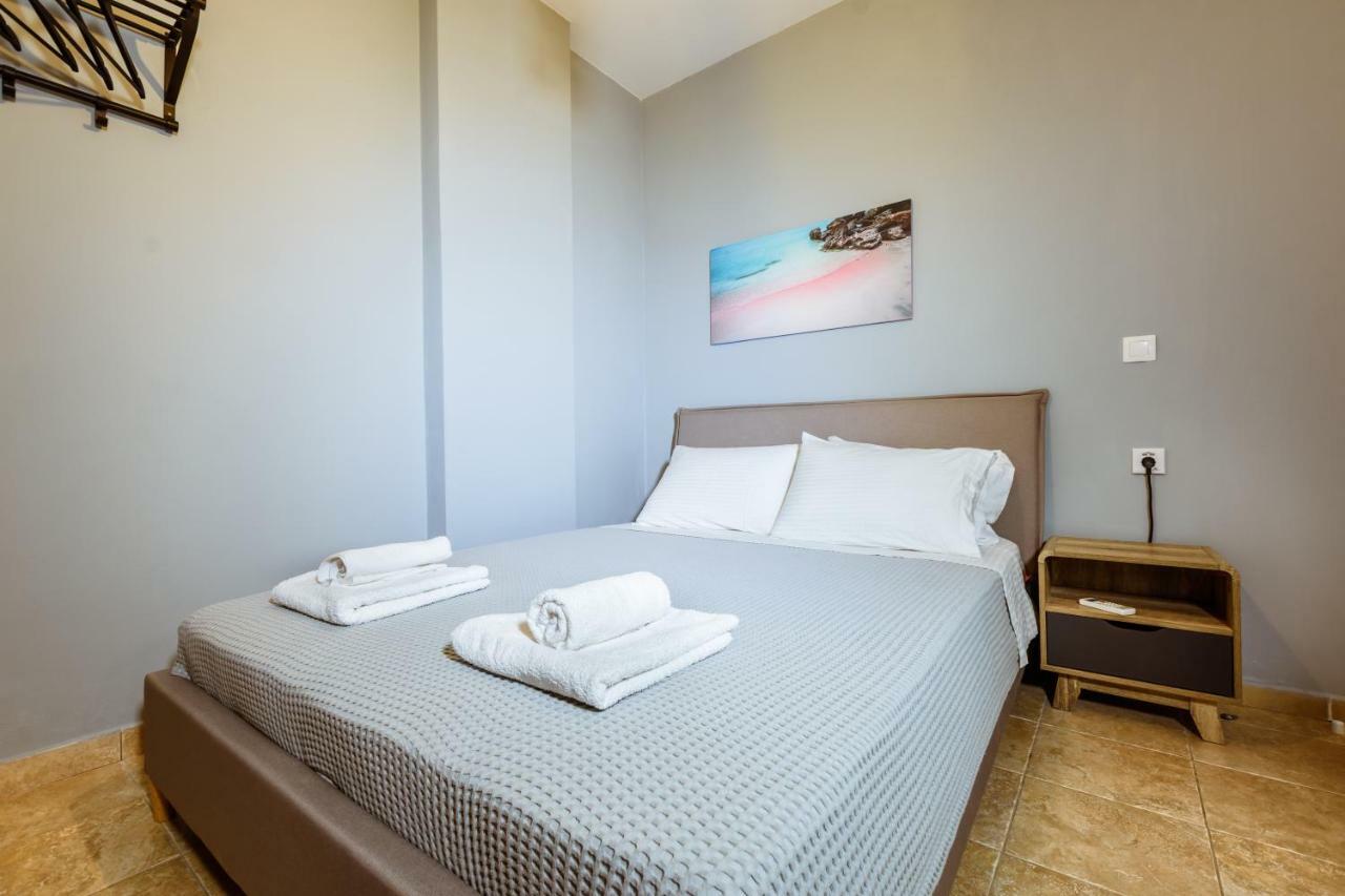 Martimi Apartments - 200M From Drapanias Beach - Pool - Hot Tub - Sauna - Bbq กิสเซมอส ภายนอก รูปภาพ
