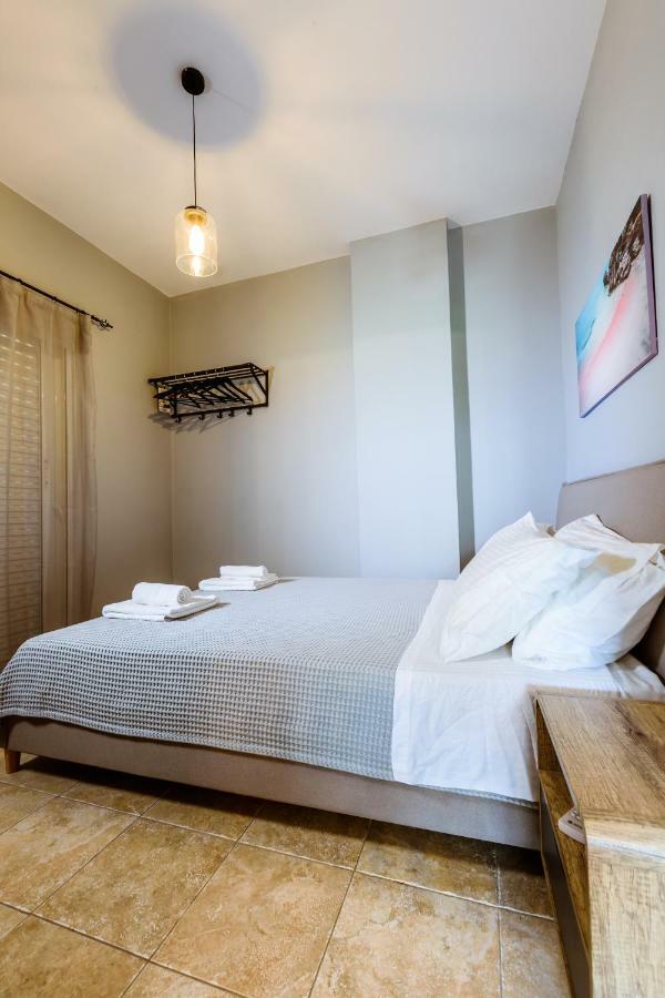 Martimi Apartments - 200M From Drapanias Beach - Pool - Hot Tub - Sauna - Bbq กิสเซมอส ภายนอก รูปภาพ