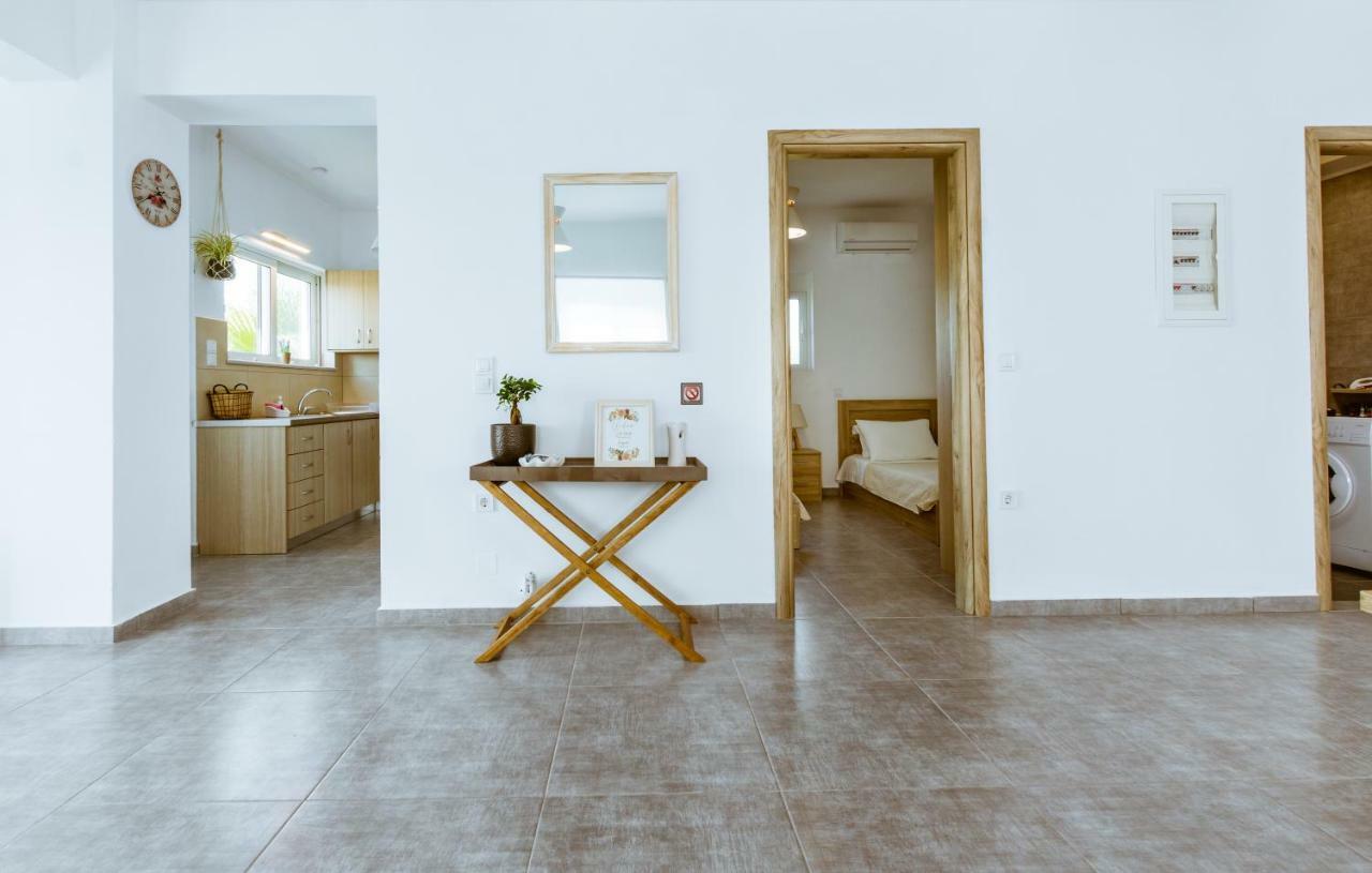 Martimi Apartments - 200M From Drapanias Beach - Pool - Hot Tub - Sauna - Bbq กิสเซมอส ภายนอก รูปภาพ